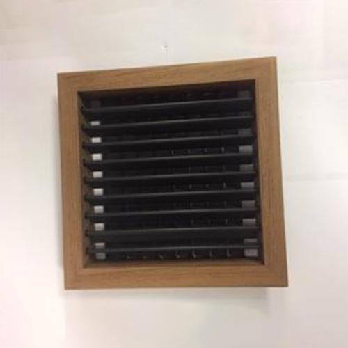 8x8 Teak Supply Grille 4 Way